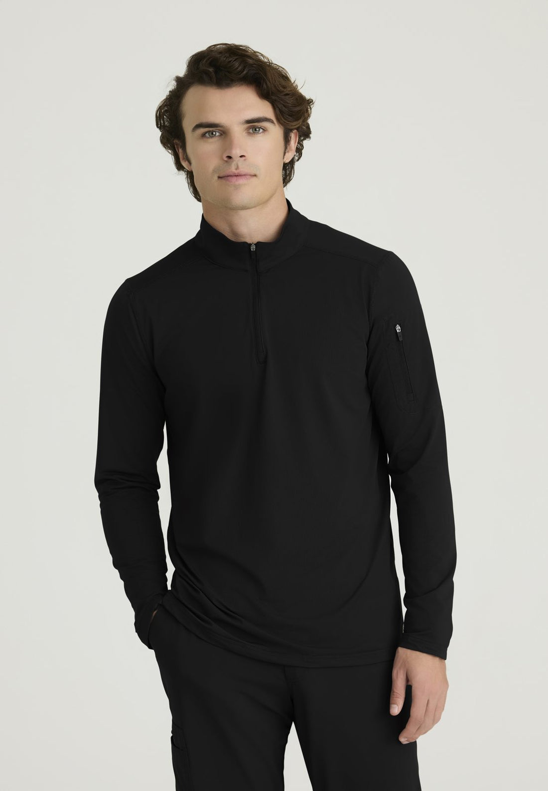 SKT280 Propel Long Sleeve Top — BLACK