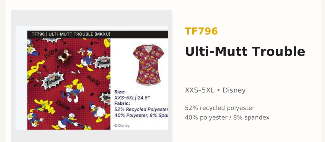 TF796 Print V-Neck Top