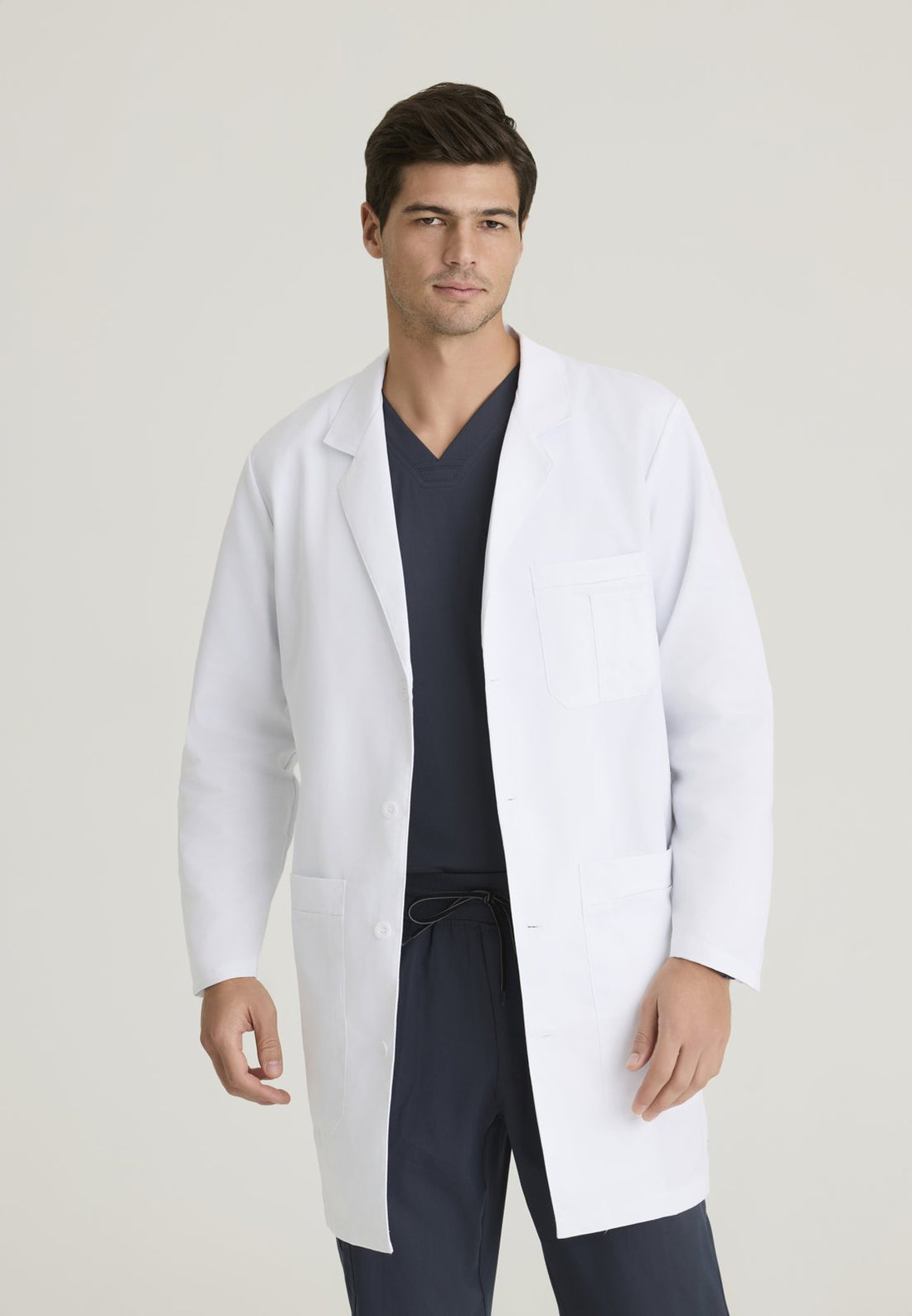0914 Noah Lab Coat — WHITE