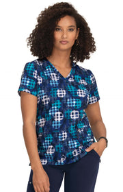 1029PR Early Energy Top — Moonlight Plaid