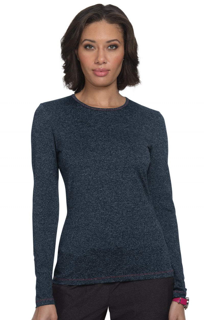 1040 Thriving Tee — Heather Navy