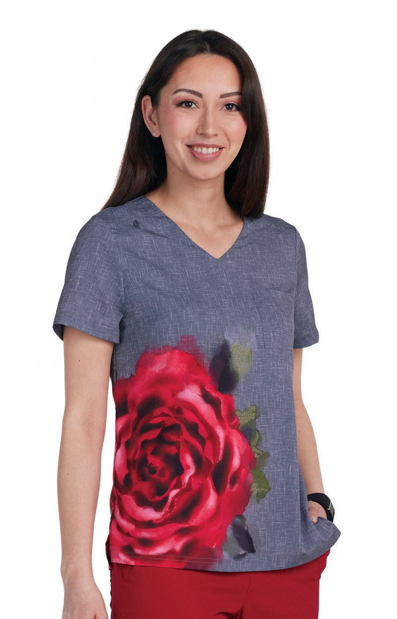 1114PLM Lani Top — Rosie Burst