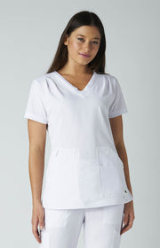1129 Sari Top — White