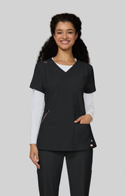 1129 Sari Top — Black