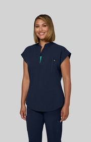 1131 Catrin Top — Navy