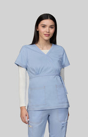 137 Katelyn Top — Glass Blue