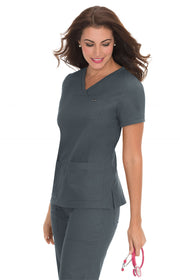 247 Nicole Top — Charcoal