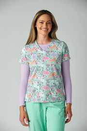 384PRA Leslie Top — Bunny Celebration