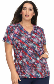 384PR Leslie Top — Winter Wonderland