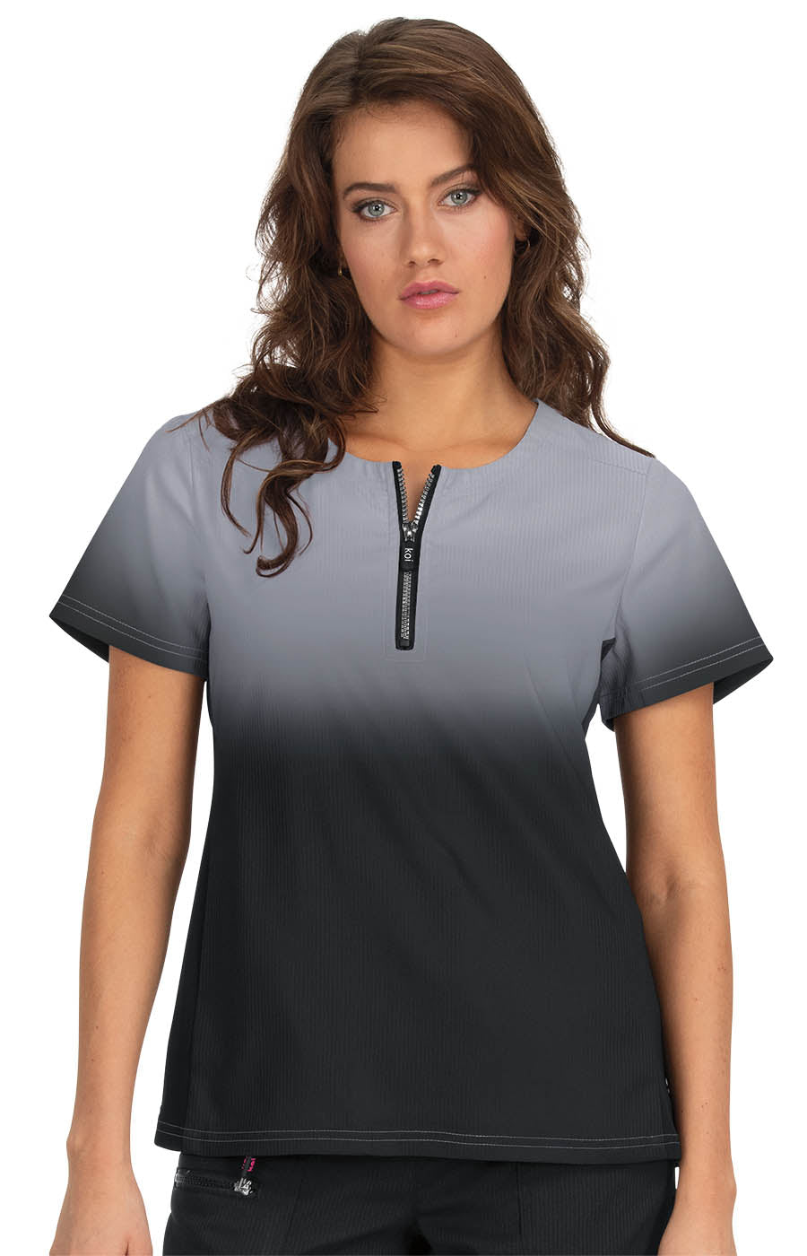 386PR Liberty Top — Platinum Grey/Black Ombre