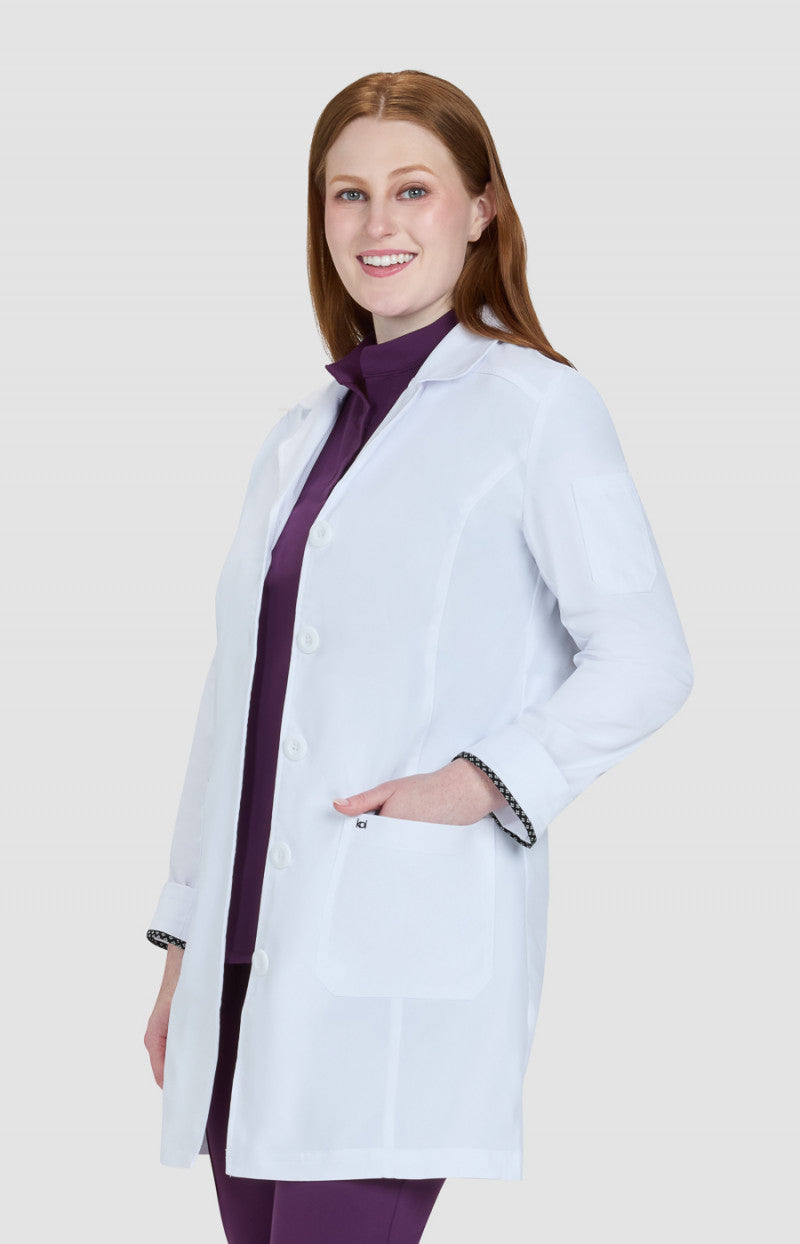 457 Her Everyday Lab Coat — White
