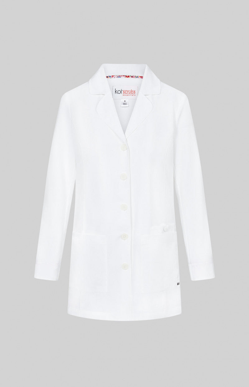 480 Marigold Lab Coat — White