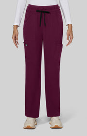 785 Freda Wide Leg Pant — Wine