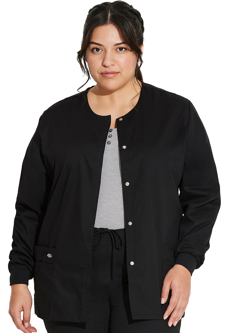 Dickies 86306 Snap Front Warm-Up Jacket