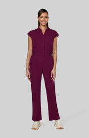 907 Anja Jumpsuit — Wine