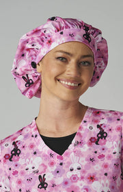 A174PRA Bouffant Cap — Fluff Bunnies