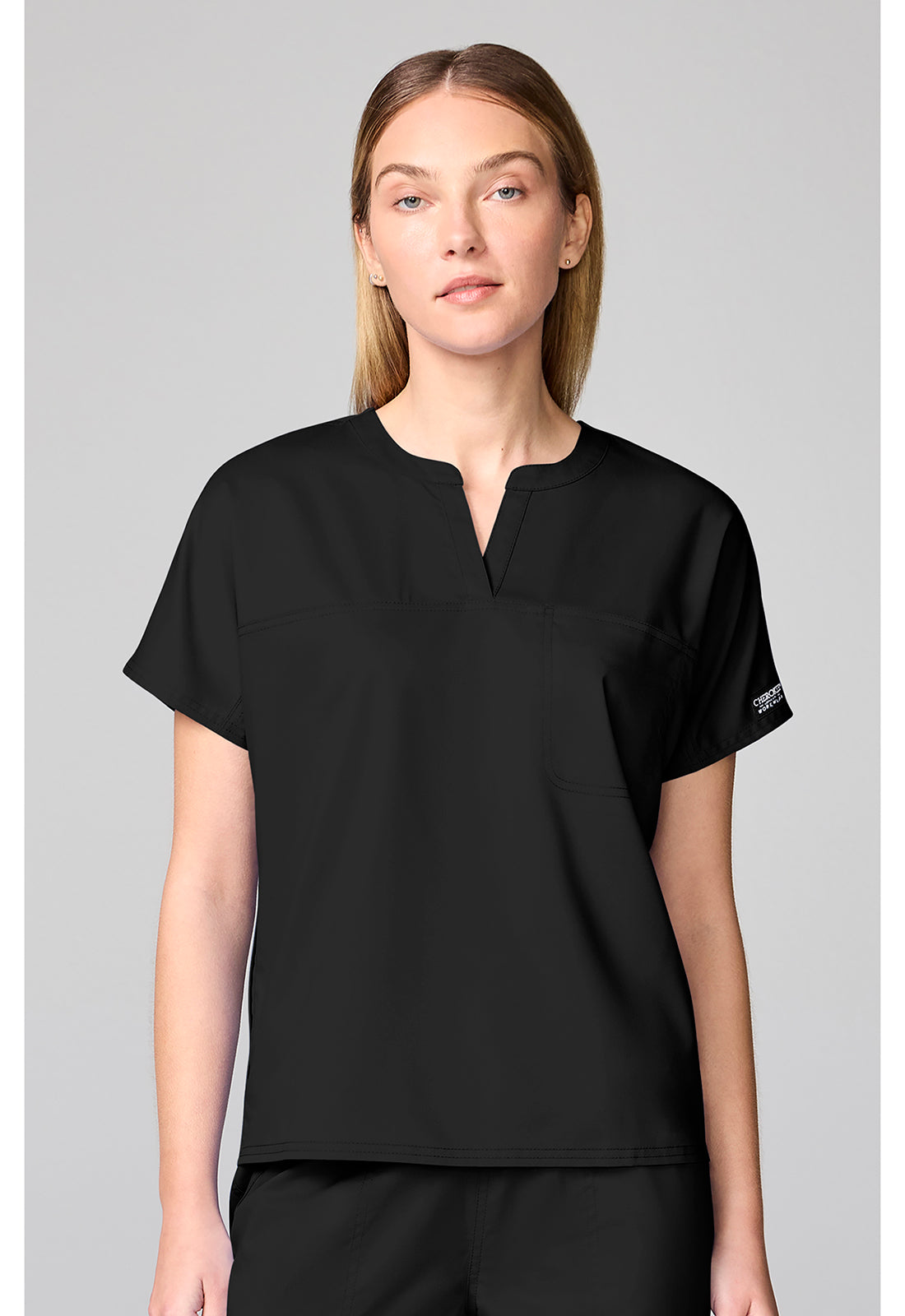 CK00038 Mandarin Collar Top