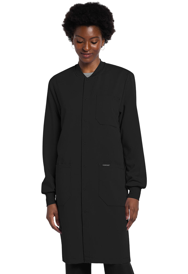 CK402A 40" Snap Front Lab Coat