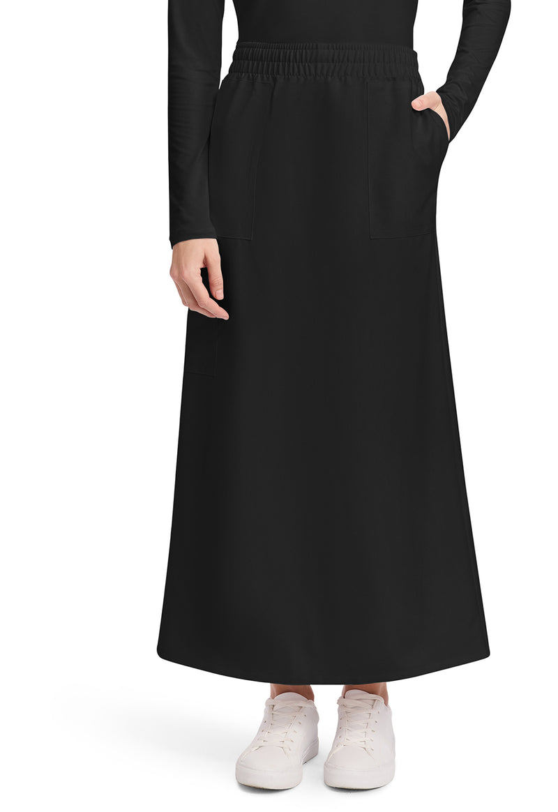 CK564A Women's 3-Pocket Elastic Waist Skirt