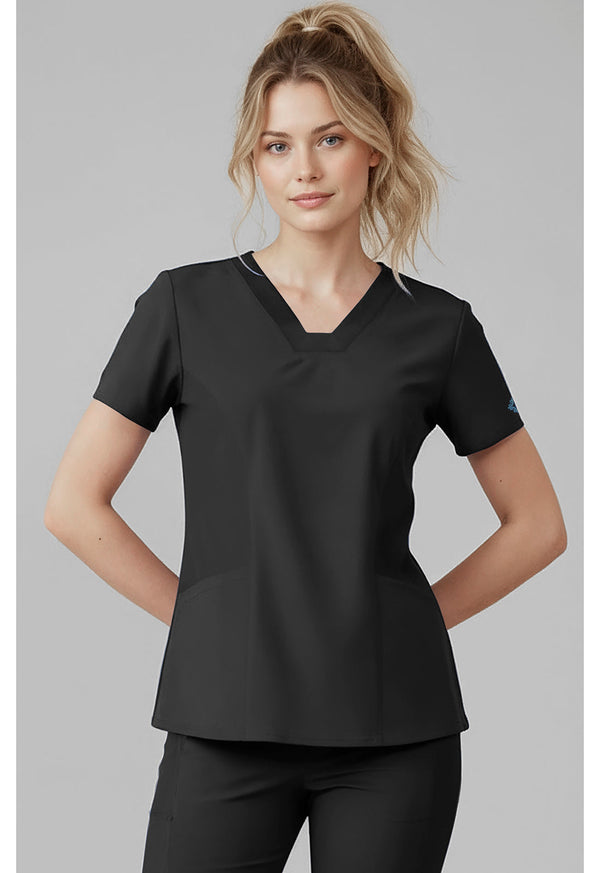 Med Couture MC00077 V-Neck Top