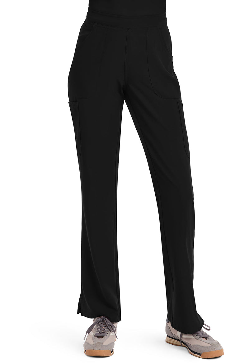 Med Couture MC010T Women's Mid Rise Flare Leg Pant