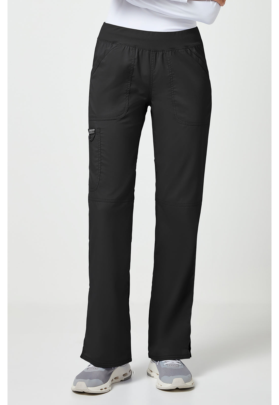WW110 Mid Rise Straight Leg Pull-on Pant