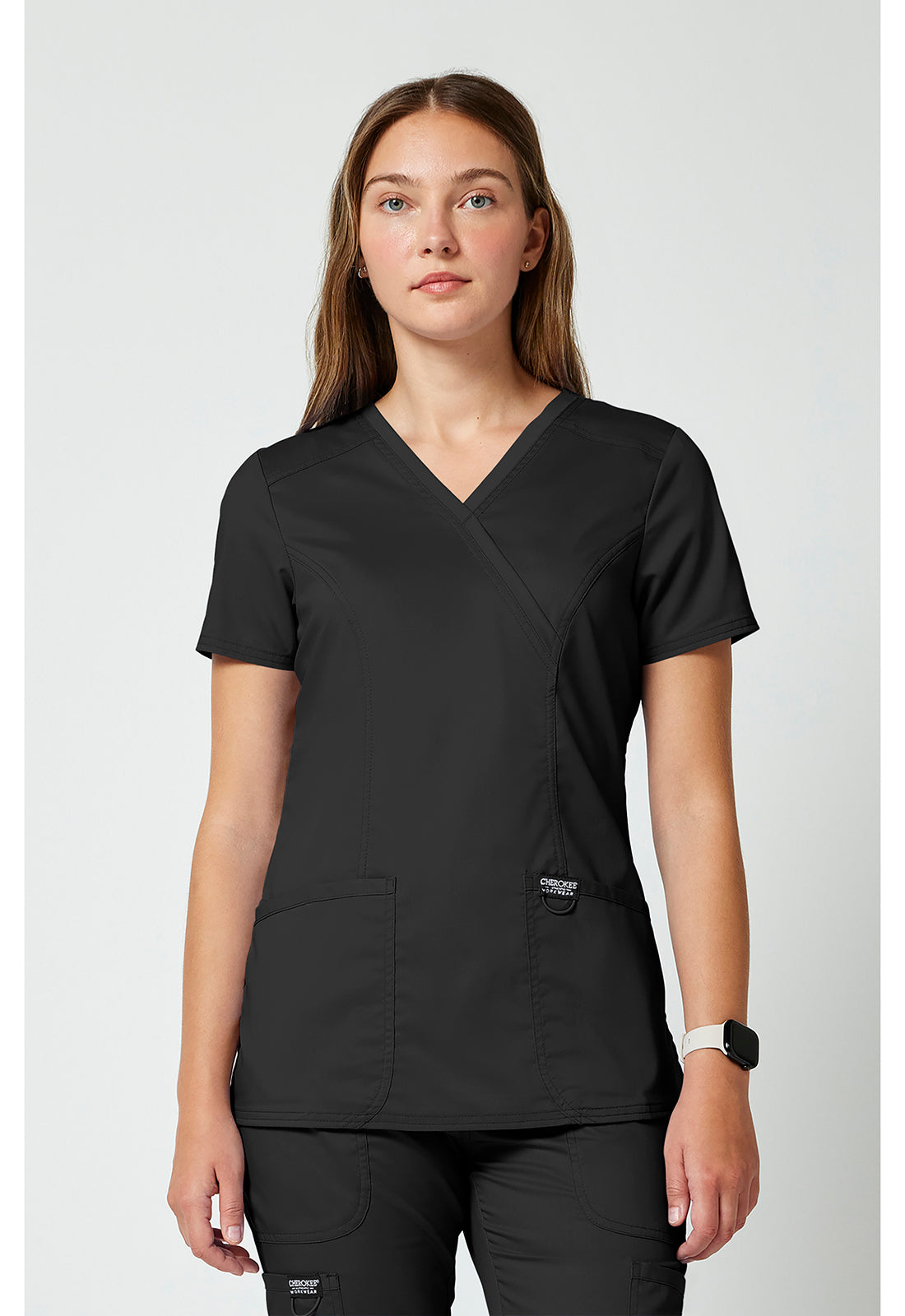 WW610 Mock Wrap Top