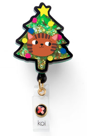A156A Shaker Badge Reel — Cat Tree