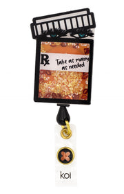 A156A Shaker Badge Reel — RX Peeking