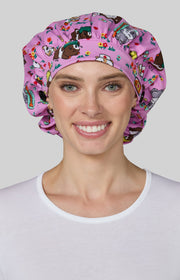 A174PR Bouffant Scrub Cap — Hamsters