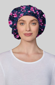 A174PR Bouffant Scrub Cap — Petal and Blooms