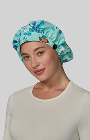 A174PR Bouffant Scrub Cap — Spring Sprung