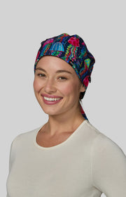 A190PRA Skull Cap — Jellyfish Eyes