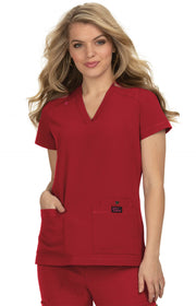 B101 Freesia Top — Ruby