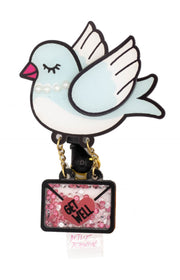 BA156 Retractable Badge Reel — Bluebird