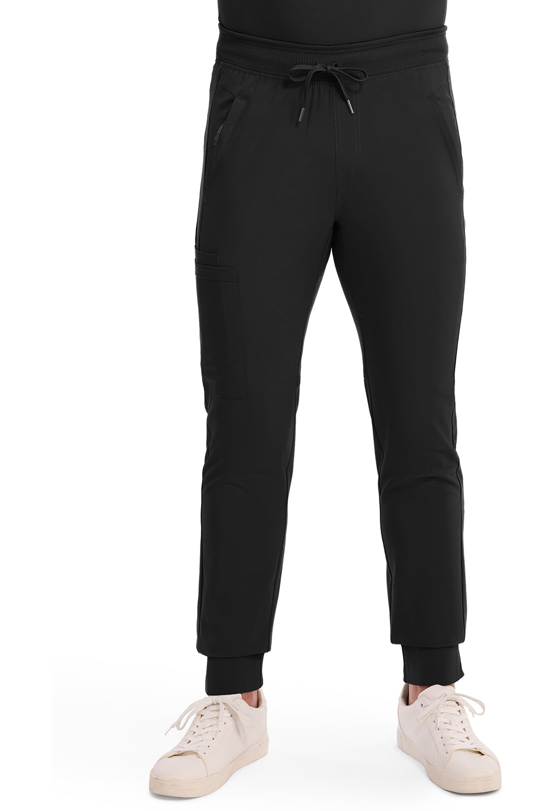 CHEROKEE CK004A Men's Mid Rise Jogger — Black