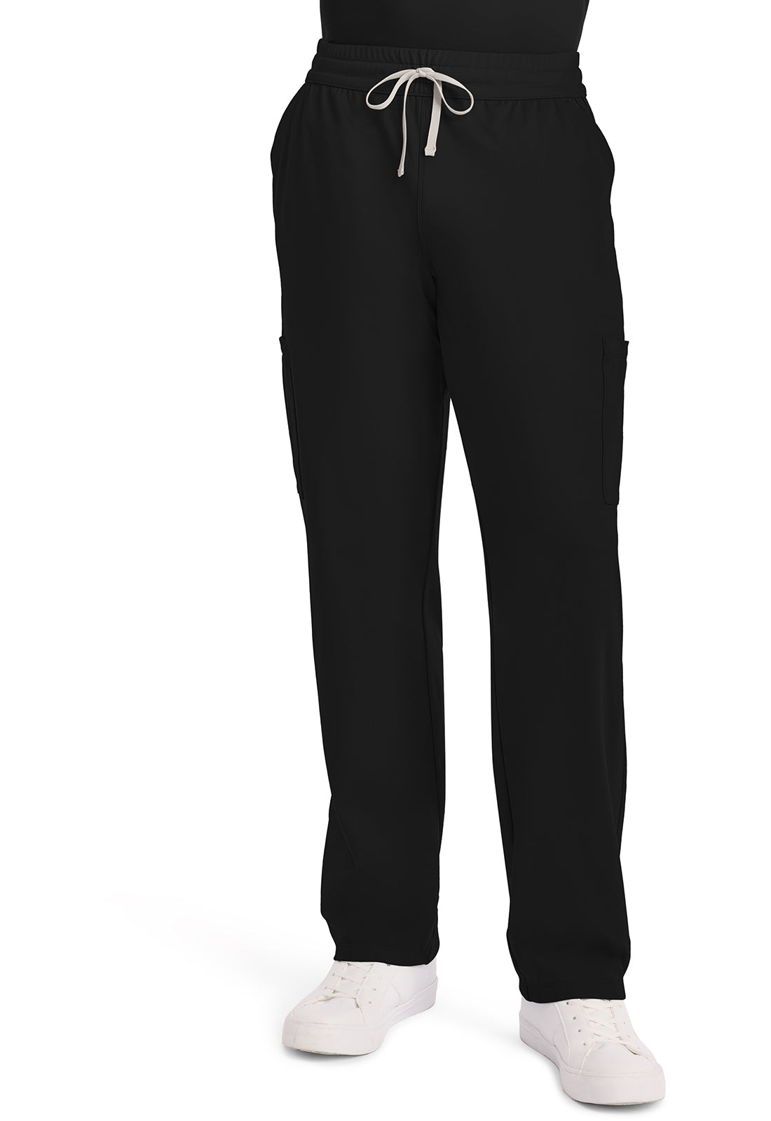 CHEROKEE CK036 Men's 5-Pocket Straight Leg Pant — Black