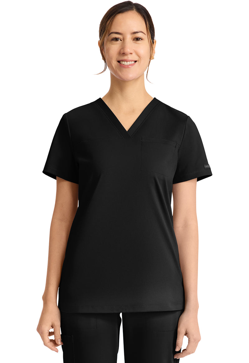 CHEROKEE CK963 Tuck in Top — Black