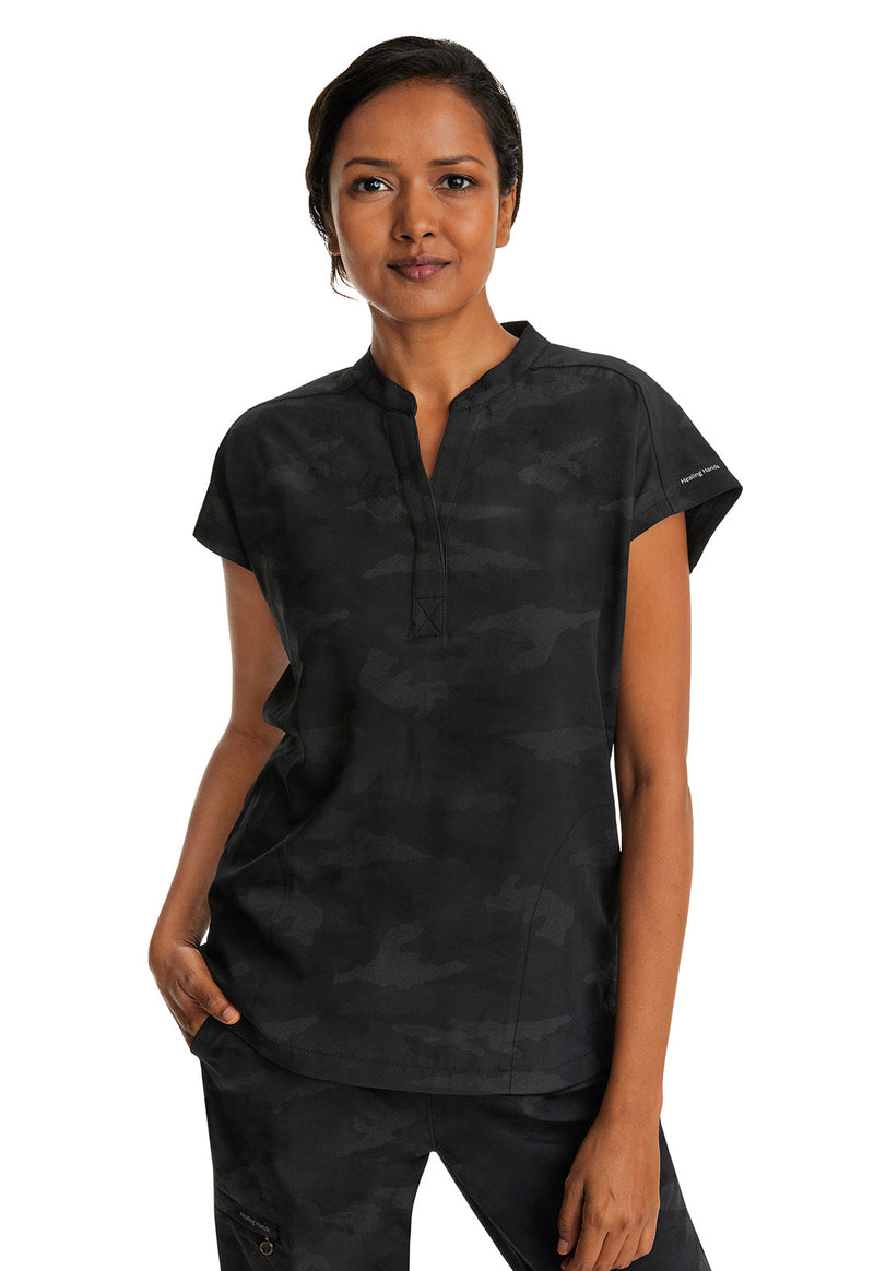 Healing Hands 2352 Journey Camo Top