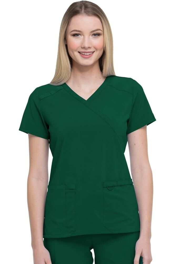 Dickies DK625 Mock Wrap Top