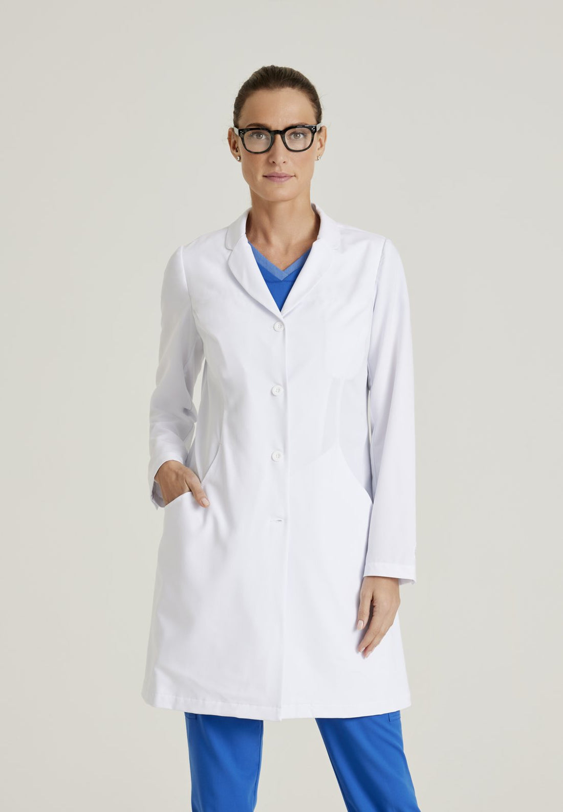 GNC960 Penelope Lab Coat — WHITE