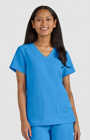 S101 Blissful Top — Power Blue