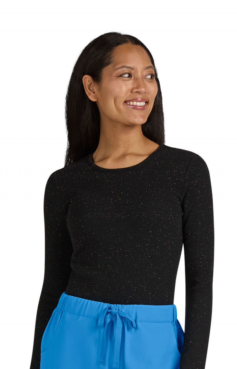S104 Tender Tee — Black Confetti