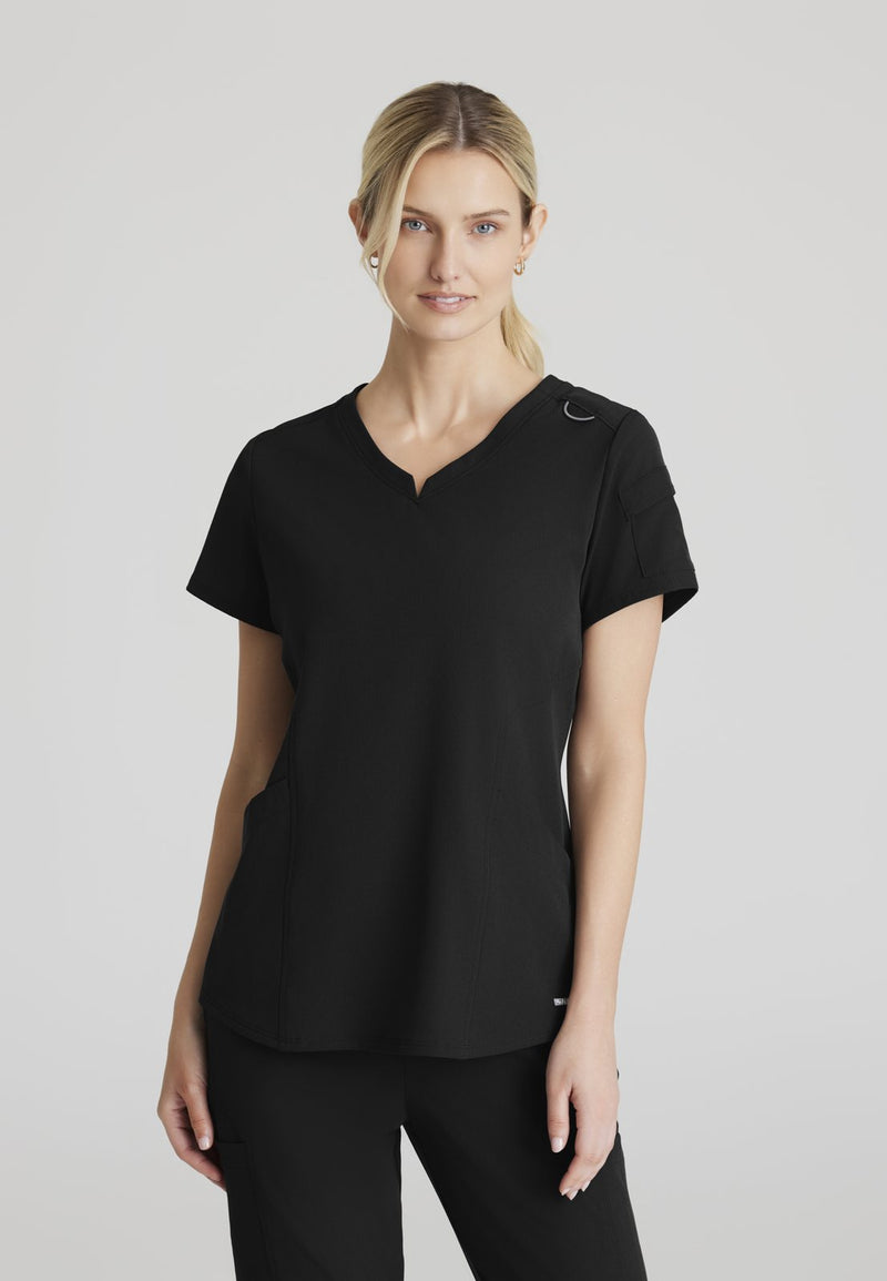 SKT225 Aura Top — BLACK