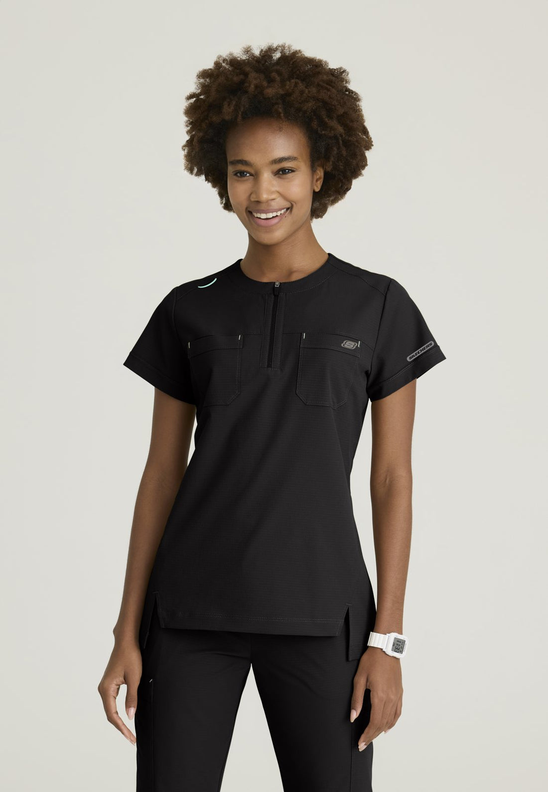 SKT284 Trek Tuck-In Top — BLACK