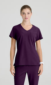 Barco SKT147 Dignity Top — EGGPLANT